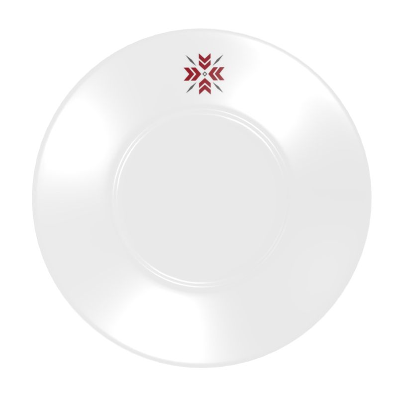 Snowflake saucer