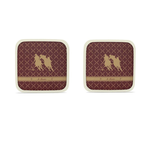 Oven Dish Pads Snow Polo, St Moritz themed