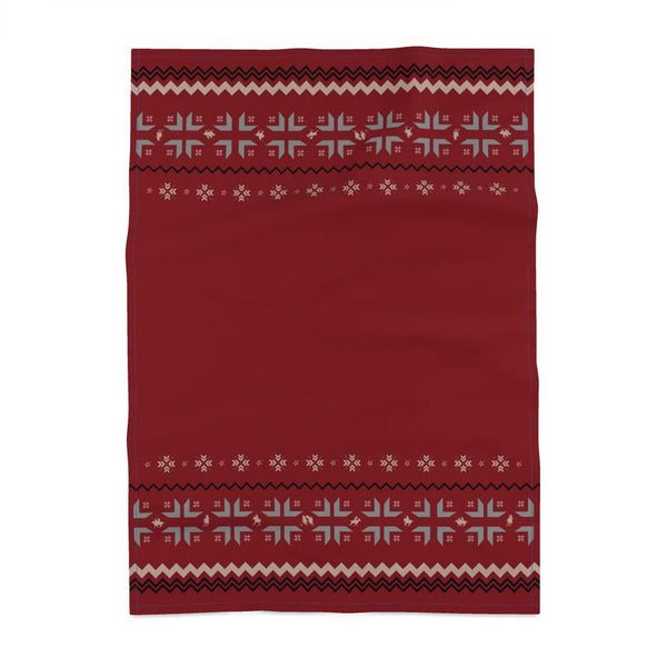 Snow Polo Themed Tea Towel