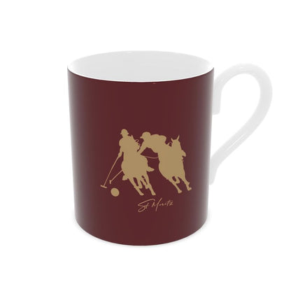 St Moritz Snow Polo Fine China Mug