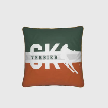 Coussin Chalet à thème ski Collection Verbier