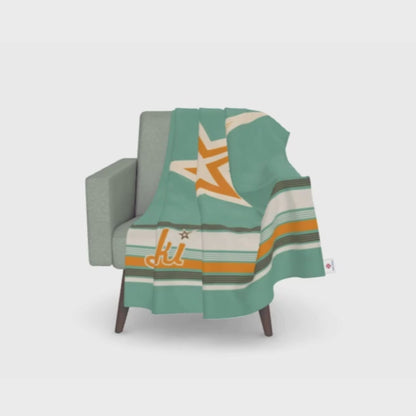Chalet SKI Star Throw
