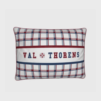 Coussin Chalet Étoile Filante Thème Ski Val Thorens