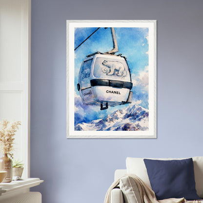 Chanel Gondola large framed artwork